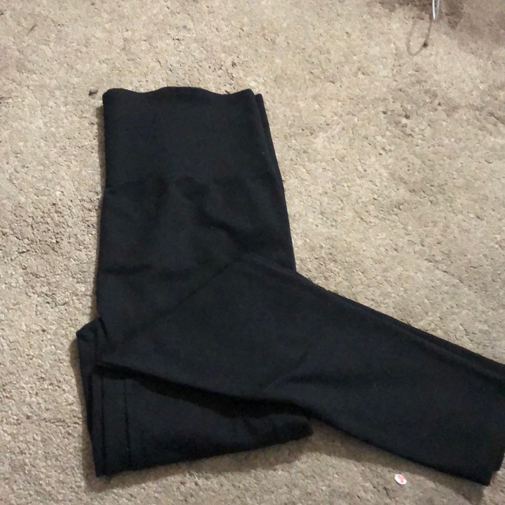 Spanx black leggings